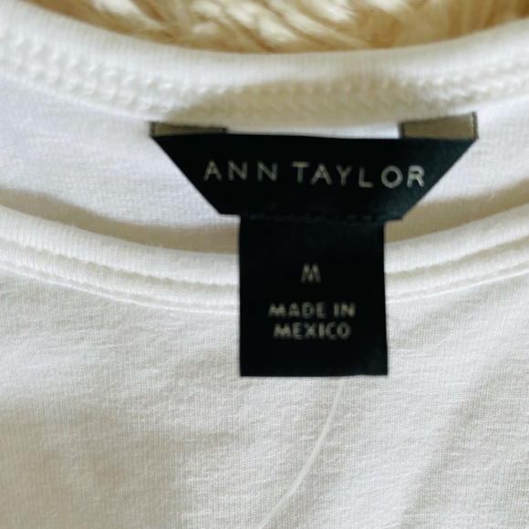 Ann Taylor White Top - Picture 5 of 9